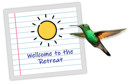 wellcome to the retreat colibri picture