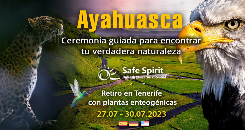 Ayahuasca ceremonie retiro julio 2023 tenerife