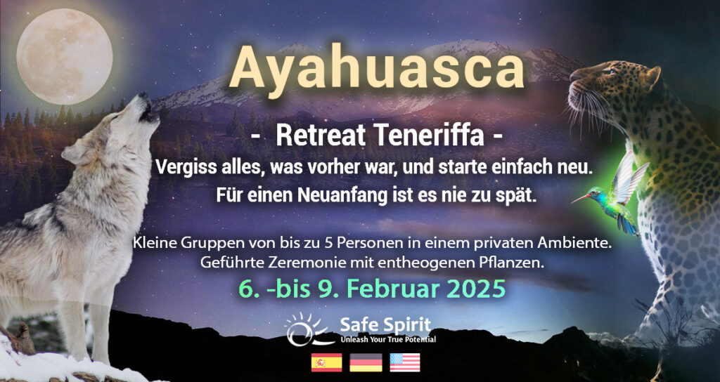 Ayahuasca Retreat Spanien auf deutsch kleine gruppe