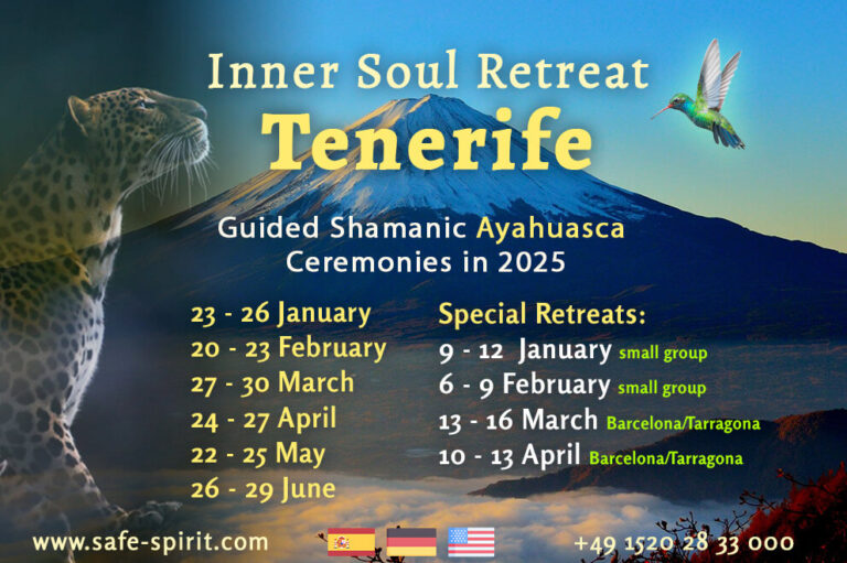 Ayahuasca Retreat in English 2025, Spain, Barcelona, Tenerife