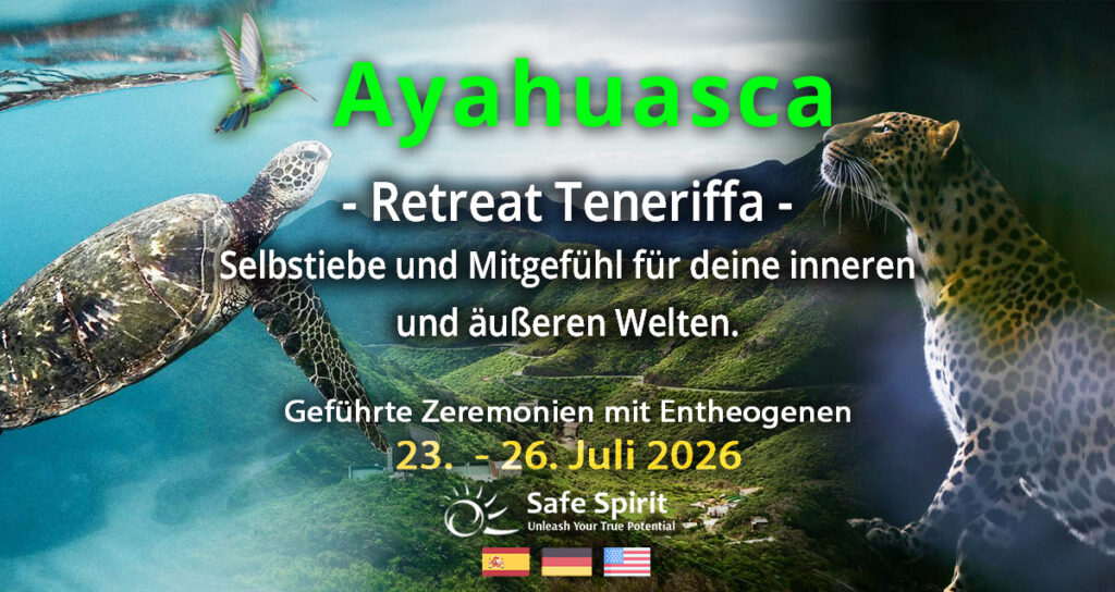Ayahuasca Retreat Juli auf Teneriffa in Deutsch