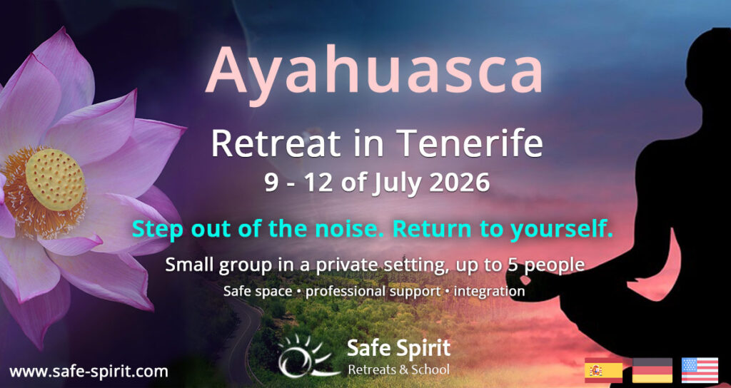 Small group Ayahuasca Retreat Tenerife, Spain and Europe 2026 