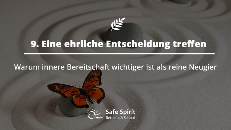 Triff eine Entscheidung