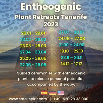 Dates for 2023 Ayahuasca Retreats Tenerife